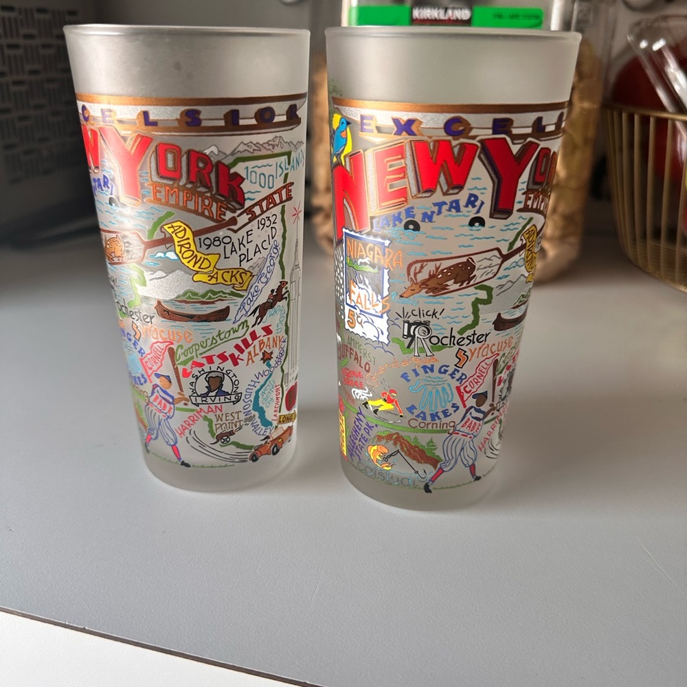 Cat studio New York cups (set of 2)